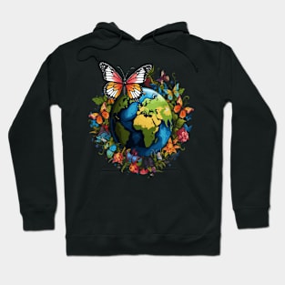 Butterfly Earth Day Hoodie